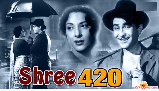 Poster of Shree 420 (1955)